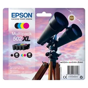 Eredeti Epson tinta C13T02W64010, 502XL, T02W640, CMYK, 3x6.4/9.2ml, Epson XP-5100, XP-5